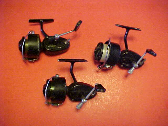 GARCIA MITCHELL 300 SPINNING REELS, 3 OF THEM, PRE-OWNED