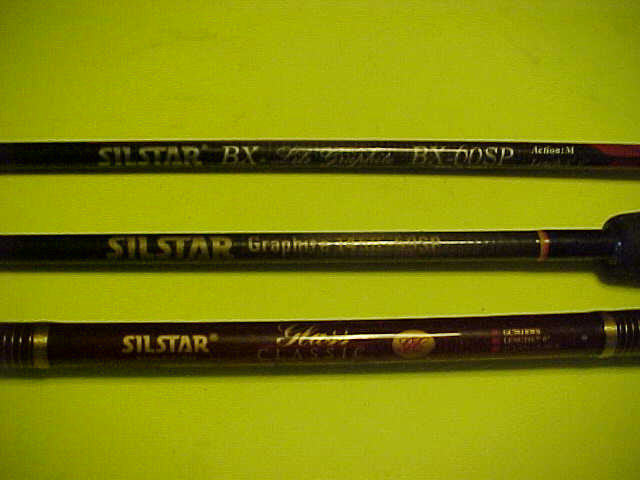 SET OF 3 SILSTAR SPINNING RODS, PRE-OWNED - Berinson Tackle Company