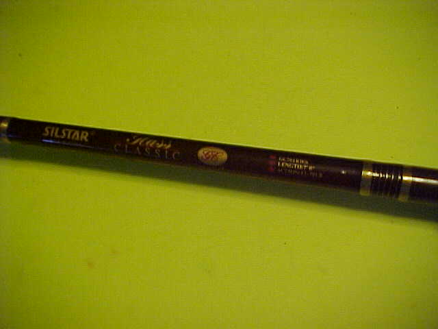 Silstar Glass Classic 6'6 6pc Spin/fly Reversible Rod W/ Tube Near Mint