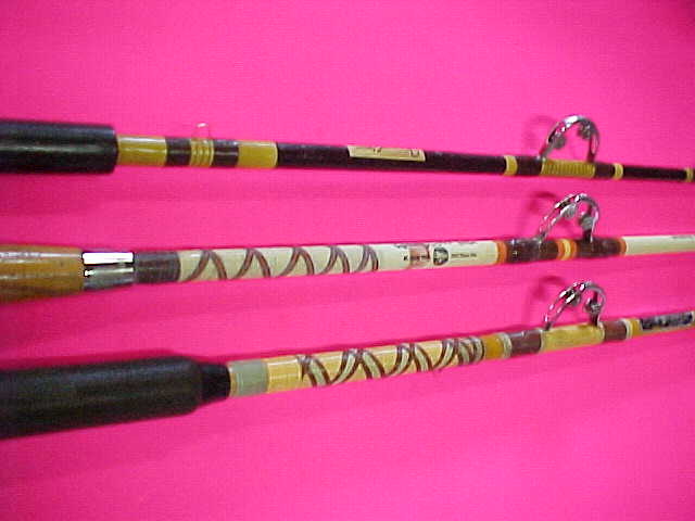 VINTAGE TROLLING RODS, SET OF 3 FISHING RODS, PRE-OWNED - Berinson Tackle  Company