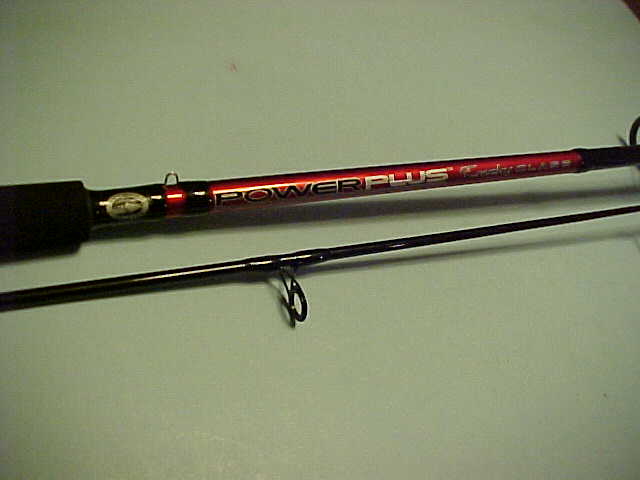 4 SPINNING RODS, SHAKESPEARE UGLY STIK, OFFSHORE ANGLER POWER PLUS,  SHAKESPEARE TIGER AND SABRE STROKER, PRE-OWNED - Berinson Tackle Company