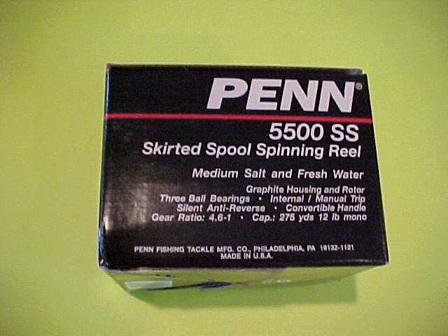 PENN SPINFISHER 5500SS SPINNING REEL, NEW IN THE BOX - Berinson