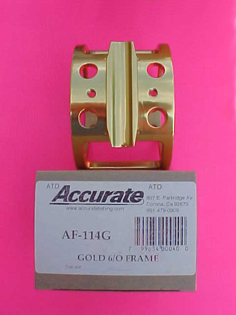 ACCURATE FRAME FOR PENN SENATOR 115 9/0 REELS-GOLD, NEW IN THE BOX -  Berinson Tackle Company