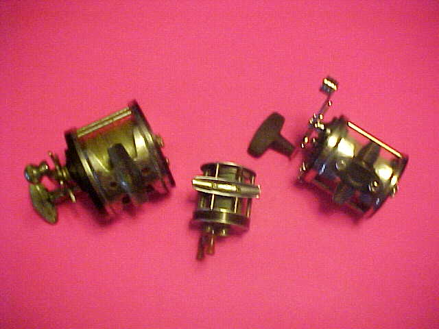 SET OF 5 OCEAN CITY FISHING REELS, 112,112,112,999 AND 1581, 2 WITH BOXES  AND SCHEMATICS, PRE-OWNED - Berinson Tackle Company