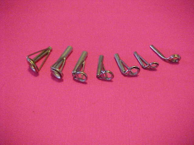 1 NEW OLD STOCK VINTAGE FISHING ROD GUIDE TIP CARBALOY SIZE 10 NOS 4.7 mm 