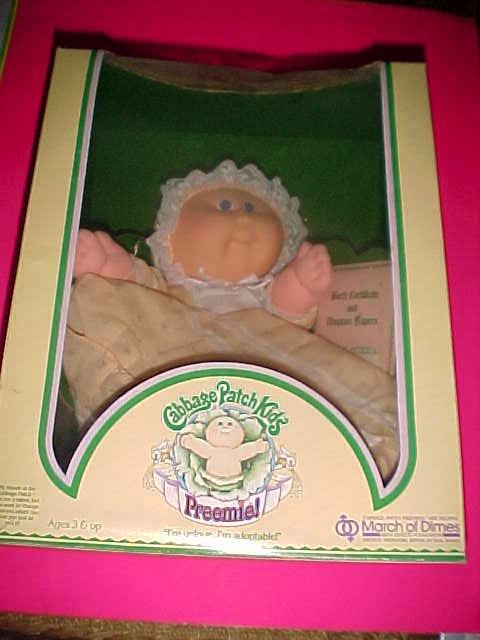cabbage patch preemie 1985