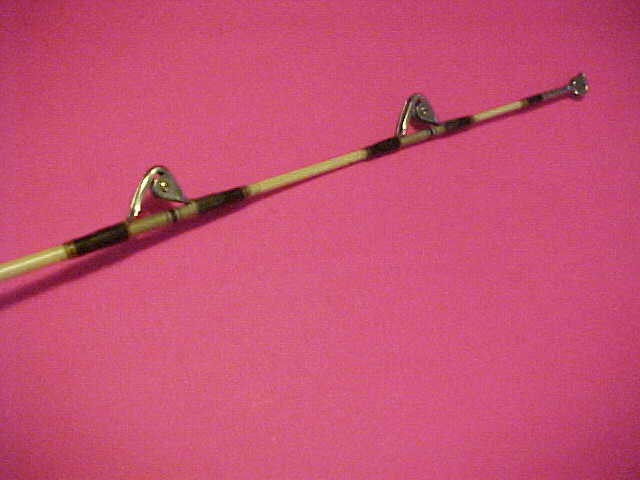 VINTAGE DAIWA SEALINE TOURNAMENT GRAPHITE COMPOSITE 6'8, 30 TO 60 POUND  RATED TROLLING ROD - Berinson Tackle Company