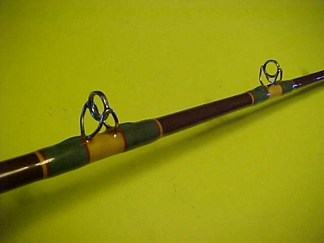 HARNELL 7 FOOT 8 INCH 30 TO 60 POUND CLASS CUSTOM MADE JIG STICK FISHING ROD  - Berinson Tackle Company