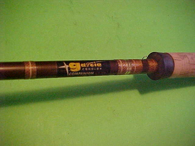 VINTAGE GARCIA CONOLON 8 FOOT 6 INCH, 10 TO 25 POUND RATED CONVENTIONAL FISHING  ROD - Berinson Tackle Company