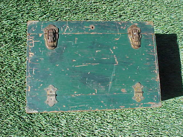 VINTAGE LARGE WOOD TACKLE BOX LOADED WITH TACKLE, PRE-OWNED - Berinson  Tackle Company