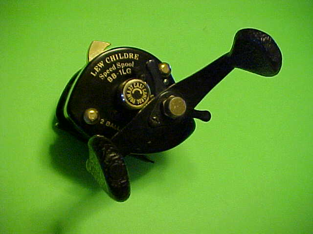 LEW CHILDRE SPEED SPOOL BB-1 LG BAICASTING REEL, PRE-OWNED