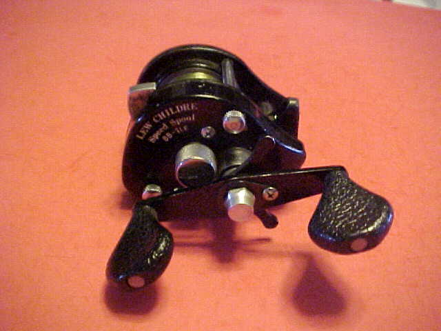 LEW CHILDRE SPEED SPOOL MODEL BB-1 LE BAITCASTING REEL, PRE-OWNED