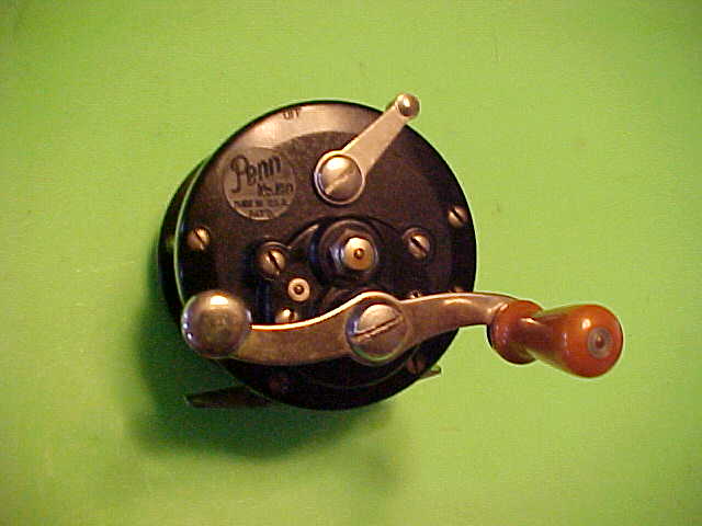 PAIR OF VINTAGE PENN BAYMASTER REELS, MODEL NO. 180 AND MODEL NO. 190,  PRE-OWNED - Berinson Tackle Company
