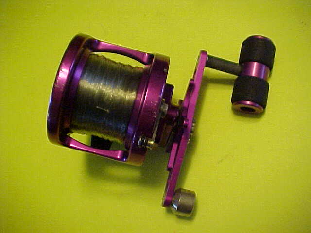 PRO GEAR 545 CONVENTIONAL FISHING REEL - RARE PURPLE, PRE-OWNED - Berinson  Tackle Company