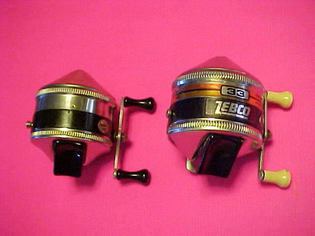 Vintage Pair Of Zebco 33 Reels For Parts Or Repair Berinson Tackle Company